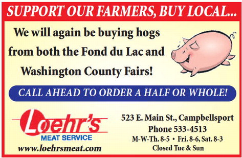 SUPPORT OUR FARMERS, BUY LOCAL…