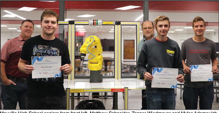 MHS Robotics Team Garners Win At Industrial Robotics Competition,
