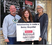 Mayville Area Chamber Of Commerce  Striving To ‘Make A Better Mayville’
