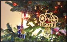 GSMT Ornaments On Tree At Governor’s  Mansion Honor Heroes Who Cannot  Be Home For The Holidays