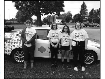 Local Girl Scouts Receive Silver  Award For Charitable 5K
