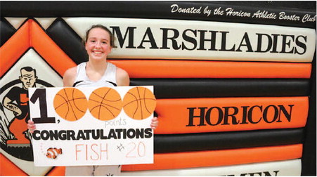 Marvin The Marshlady Joins Horicon’s  Parquet Primacy, Scores 1,000th Point