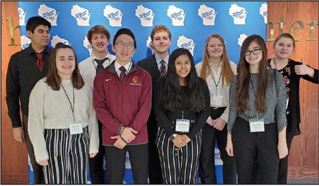 All MHS FBLA Regional Competitors Place In Top 10,   Five Advance To State Competition