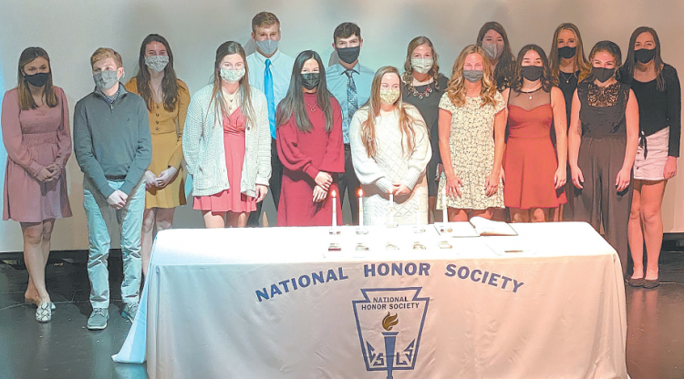 Students Inducted Into  Kewaskum National  Honor Society