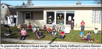 Waving To Marcy, Lomira Fifth Graders’ Daily Ritual A Lesson In Kindness