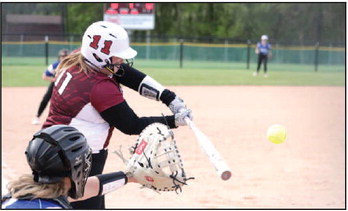 The Baroness of Bombs,  Mayville’s Pliner Sets  School Home Run Record