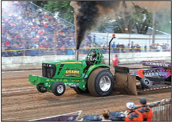 Badger State Tractor Pull Kicks-off  Free Evening Entertainment