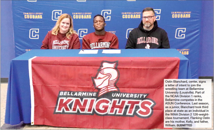 Blanchard Signs with Division 1 Bellarmine