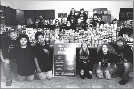 ‘Terror Shed’ Raises a Ton-and-a-half  of Food for Local Pantry