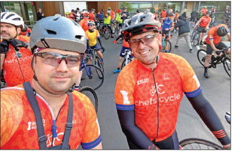 H.H.S. Alums Fundraising and  Cycling to End Childhood Hunger