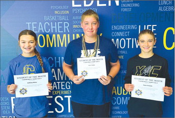 C.M.S. September Students of the Month