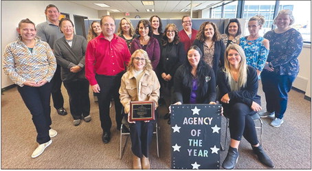 Washington County Child Support Agency  Named W.C.S.E.A. Agency of the Year