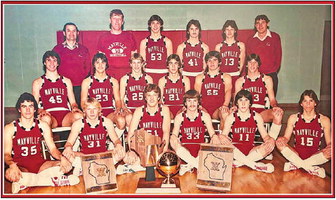Mayville Honors Boys’  Basketball 1983 State  Championship
