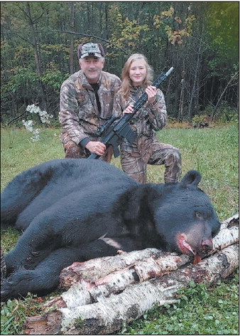 Local Girl Harvests  Potential State-Record Bear