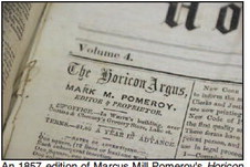 The Town Brick, Revisiting The Legacy Of Horicon Argus Editor Marcus Mills ‘Brick’ Pomeroy – Part Four