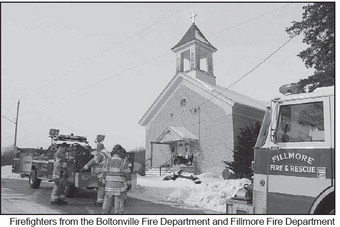 Firefighters Respond To  Chimney Fire In Boltonville