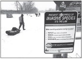 DNR Urges Ice Anglers to Protect  Waterways from Aquatic Invasive Species