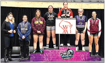 ‘Perfect Tournament,’ Cyriana  Reinwald Earns First-ever WIAA  Girls State Wrestling Title