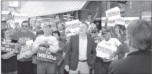 Michels Concedes  Race for  Governor’s Seat