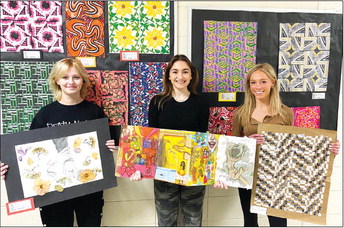Three C.H.S. Artists Receive Honorable Mention in Scholastic Art Awards